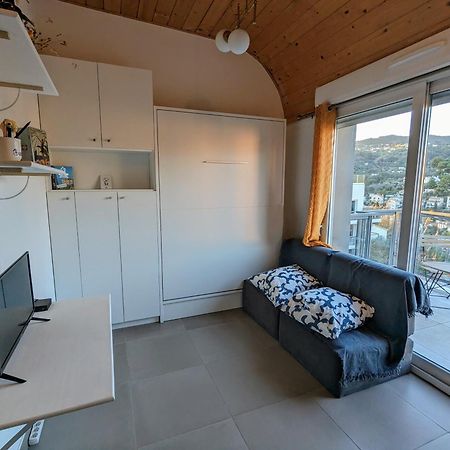 Studio Calme Avec Vue Degagee Nice Exteriör bild