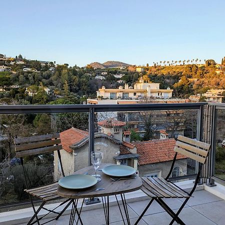 Studio Calme Avec Vue Degagee Nice Exteriör bild